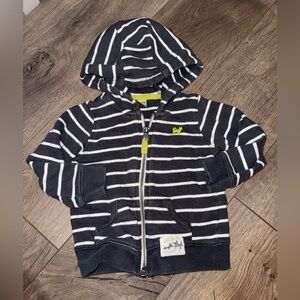 Carter's Navy and White Striped Kids Hoodie